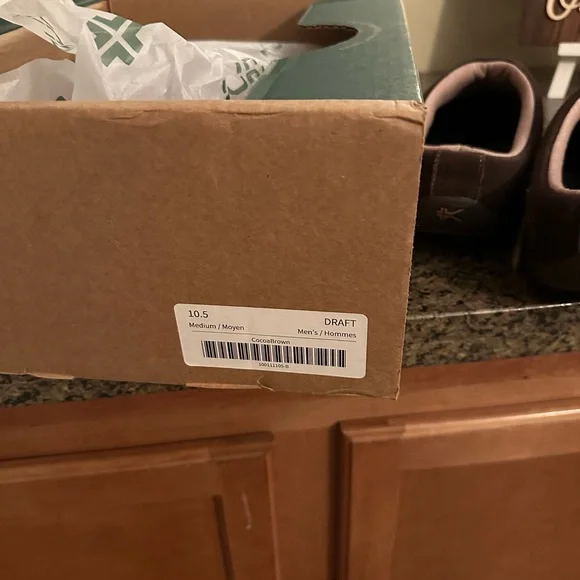 Kuru/Draft 2 men’s 10.5 leather trim shoe slippers - Picture 6 of 11